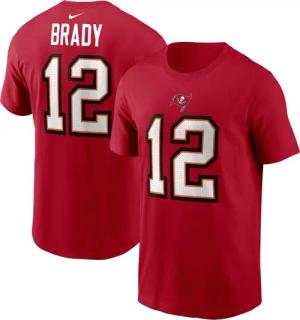 Nike T-Shirt "Nike Shirt Tampa Bay Buccaneers Nike Brady 12"