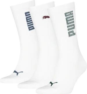 PUMA Socken "PUMA UNISEX RIB LOGO CREW SOCK 3P", (3 Paar, 3er Pack)