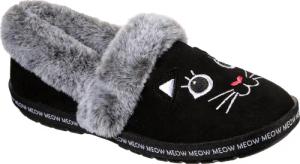 Skechers Pantoffel "TOO COZY MEOW PAJAMAS", Hausschuh mit gesticktem Katzengesicht