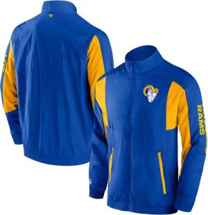 Fanatics Bomberjacke "Fanatics Jacke Los Angeles Rams Woven Track"