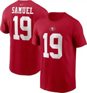 Nike T-Shirt "Nike Shirt San Francisco 49ers Nike Samuel 19"