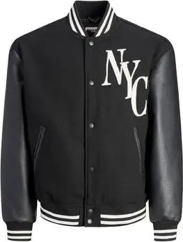 Jack & Jones Herren-Jacke 12238303 VARSITY-BLACK