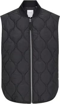 Jack & Jones  Strickjacken 12258386 KODA VEST-BLACK