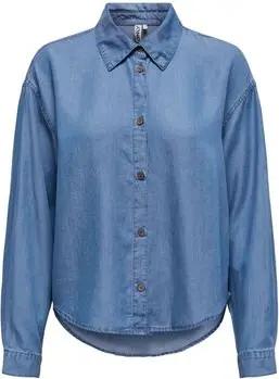 Only  Blusen 15337928 CHARIS-MEDIUM BLUE