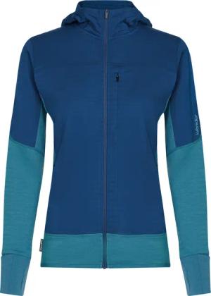Icebreaker Damen Merino Blend 300 RealFleece Hoodie Jacke