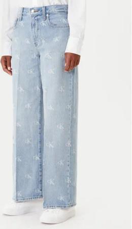Calvin Klein Jeans Jeans LV047C785G Blau Wide Leg