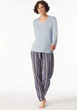 Shirt langarm V-Ausschnitt air - Mix+Relax 34