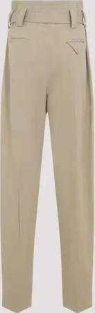 Bottega Veneta - Beige High-Waisted Trousers - Größe 40 - beige