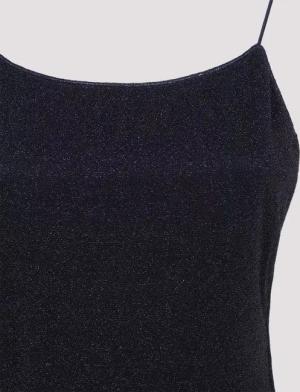 Oséree - Night Blue Shimmering One-Piece Swimsuit - Größe M - blau