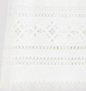 Ermanno Scervino - White Polyester Dress - Größe 42 - weiß