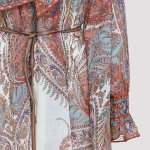 Zimmermann - Layered Multicolour Dress With Paisley Patterns - Größe 1 - bunt