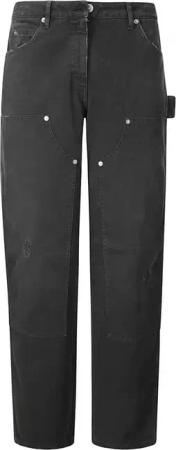 Golden Goose - Journey Marley Work Pant Cotton Destroyed - Größe 40 - schwarz