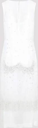 Bottega Veneta - White Crystal Dress - Größe 40 - weiß
