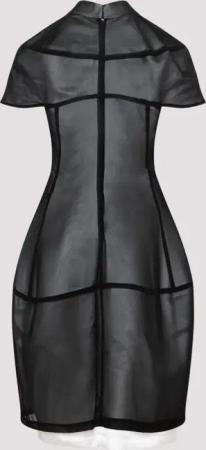 Comme des Garcons - Polyester Mini Dress - Größe S - schwarz