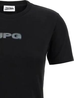 Jean Paul Gaultier - The Black Jpg Baby Tee' T-Shirt - Größe M - schwarz