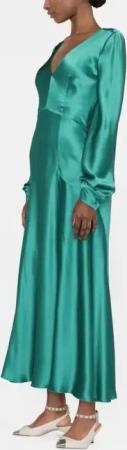 Alberta Ferretti - Green Maxi Dress - Größe 42 - grün