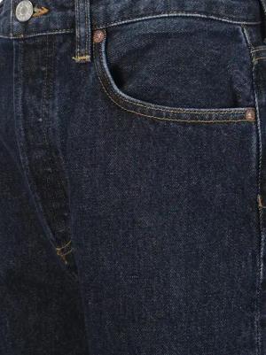 Agolde - 90'S Pimch Waist Long In Polished - Größe 27 - blau