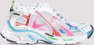 Balenciaga Low-Top Sneaker - Runner Multicolor Polyurethane Sneakers - Gr. 38 (EU) - in Weiß - für Damen