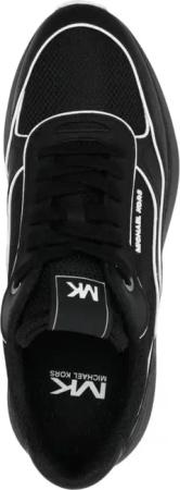 Michael Kors Low-Top Sneaker - Black Trainers With Cushioned Sole - Gr. 10_5 - in Schwarz - für Damen