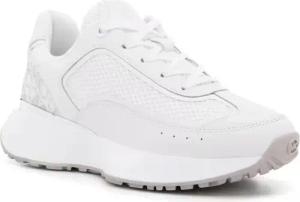 Michael Kors Low-Top Sneaker - White Cow Leather Trainers With Modern Aesthetic - Gr. 8 - in Weiß - für Damen