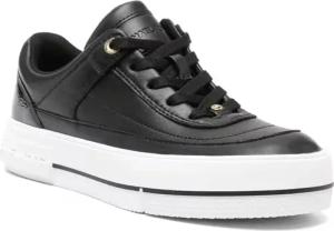Michael Kors Low-Top Sneaker - Casual Black Sheep Leather Sneakers - Gr. 8 - in Schwarz - für Damen