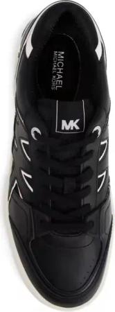 Michael Kors Low-Top Sneaker - Rebel Lace Up - Gr. 8 - in Schwarz - für Damen