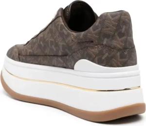 Michael Kors Low-Top Sneaker - Hayes Lace Up - Gr. 7_5 - in Braun - für Damen