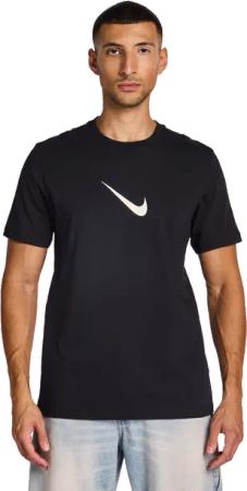 Nike Giannis Herren T-Shirts - Schwarz - Größe XL - Baumwoll-Jersey