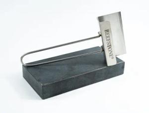 Beefstone Tischgrill Original Beefstone Steinheber aus