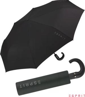 Esprit Taschenregenschirm Herren-Schirm Easymatic mit Rundhakengriff