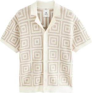 Next Kurzarmhemd Relaed Fit Kurzarmhemd mit