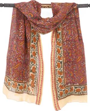 Guru-Shop Sarong Leichter Pareo, Sarong, handbedrucktes..