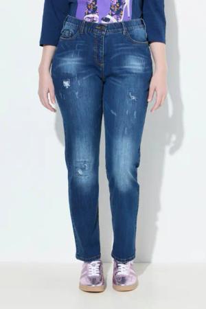 Ulla Popken Regular-fit-Jeans Jeans Sammy Vintage-Waschung