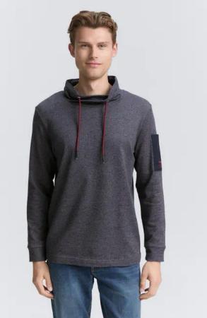 TOM TAILOR Langarmshirt Snood Langarmshirt aus