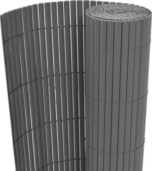 vidaXL Gartenzaun Doppelseitiges Gartenzaun PVC 150x500
