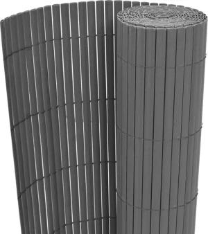 vidaXL Gartenzaun Gartenzaun Doppelseitig PVC 90