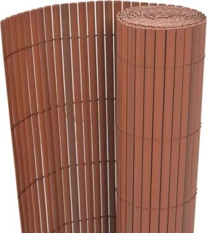 vidaXL Gartenzaun Gartenzaun Doppelseitig PVC 90