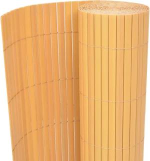 vidaXL Gartenzaun Gartenzaun Doppelseitig PVC 90×300