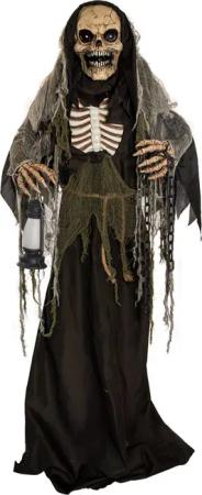 Horror-Shop Dekoobjekt Mittelalter Reaper Halloween Animatronic