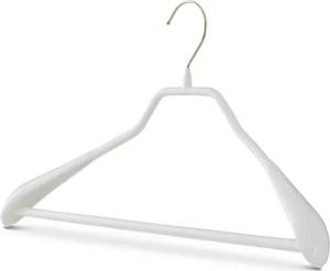 MAWA Kleiderbügel "Bodyform 46 LS", (Set, 5 tlg., 5 Kleiderbügel), mit Schulterauflage