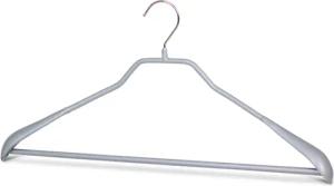 MAWA Kleiderbügel "Bodyform LS", (Set, 5 tlg., 5 Kleiderbügel), mit Schulterverbreiterung