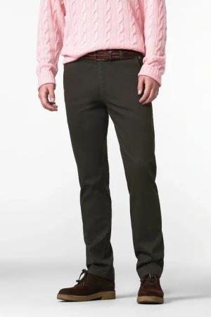 MEYER Chinos "BONN", mit Micro Print
