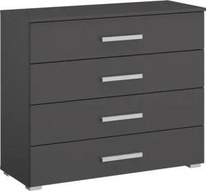 rauch Schubkastenkommode "Sideboard Kommode Schubkastenkommode KOLUNA mit Dekorfront", (Breite 80 cm inkl. Soft-Close-Funktion), vier große und geräumige Schubladen mit viel Stauraum MADE IN GERMANY