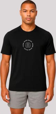 F4NT4STIC T-Shirt "Running Mind Over Miles T-Shirt", Sport Shirt