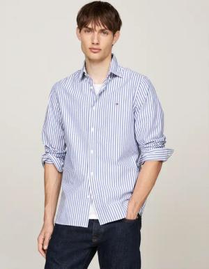 Tommy Hilfiger Businesshemd "CLASSIC POPLIN STRIPE SF SHIRT"