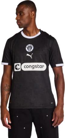 Puma Football Herren Trikots/Replikate - Schwarz - Größe XL - Poly Jersey