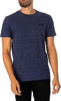 Superdry T-Shirt T-Shirt mit Vintage-Logo-Stickerei