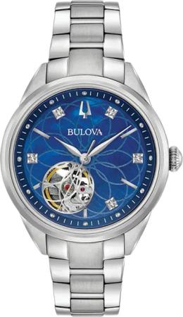Bulova 96P191 Klassik Automatik Damen 34mm 3ATM