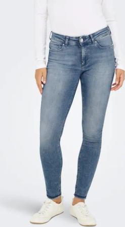 ONLY Skinny-fit-Jeans "ONLBLUSH MID SK ANK RW DNM REA158"