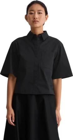 Marc OPolo Kurzarmbluse "aus Organic Cotton-Mix"